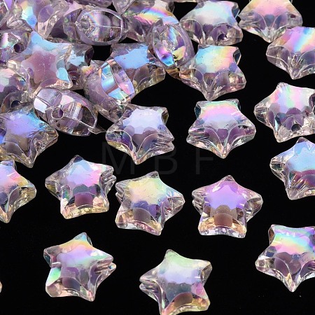 Transparent Acrylic Beads TACR-S152-02D-SS2114-1