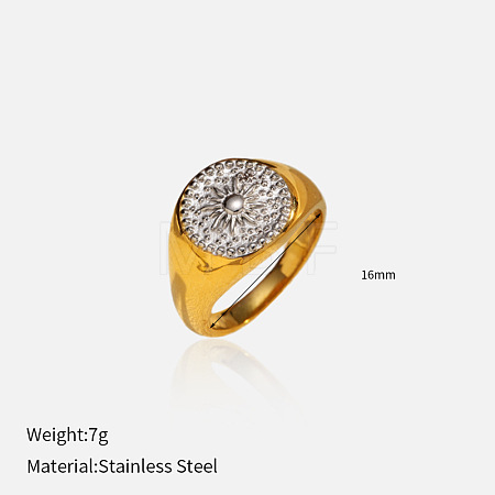 304 Stainless Steel Finger Rings FS-WG09FC7-04-1