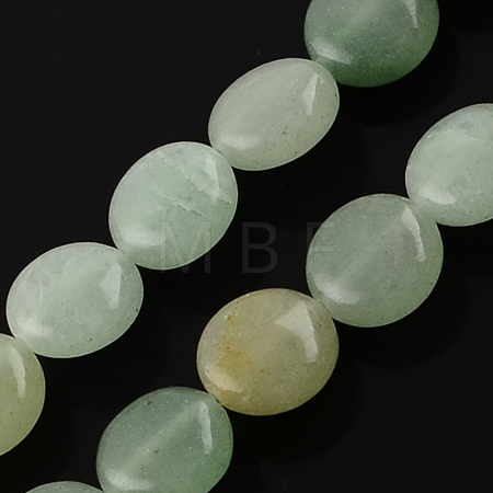 Natural Green Aventurine Stone Bead Strands G-R189-17-1