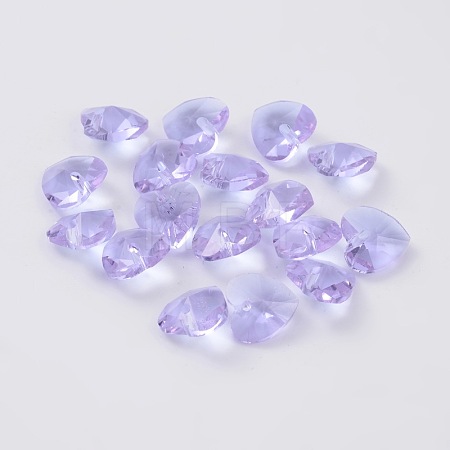 Romantic Valentines Ideas Glass Charms G030V10mm-04-1