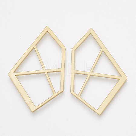 Smooth Surface Alloy Filigree Joiners Links X-PALLOY-S117-007-1