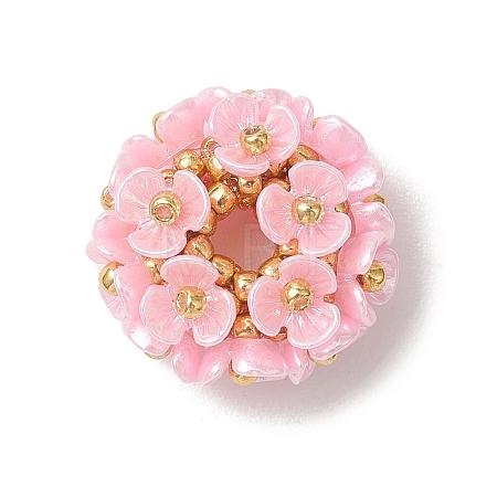 Resin Imitation Pearl Beads PALLOY-MZ01261-05-1