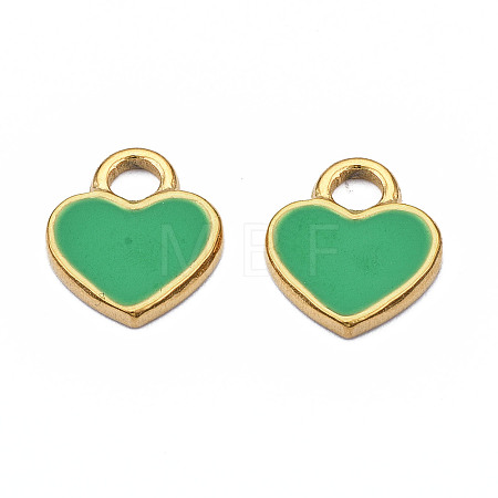 201 Stainless Steel Charms STAS-S080-045G-04-NR-1