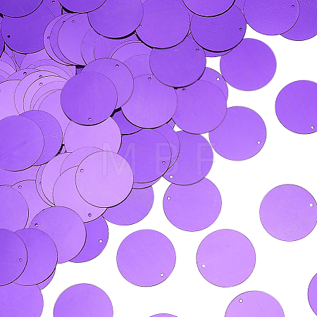 200Pcs PVC Paillette/Sequin Pendants FIND-HY0005-22A-1