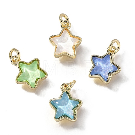 Brass Charms KK-Q043-01A-G-1