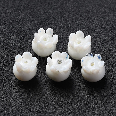 Handmade Bumpy Lampwork Beads X-LAMP-T017-16B-1