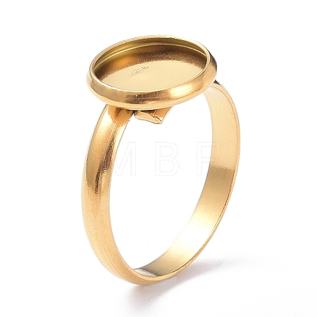 Ion Plating(IP) 304 Stainless Steel Finger Rings Components STAS-P291-02A-G-1
