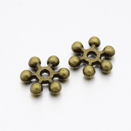 Zinc Alloy Beads Spacers LS-PALLOY-Q063-AB-1