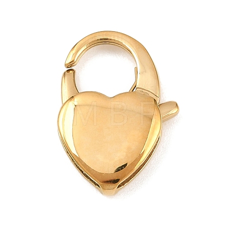 316 Stainless Steel Lobster Claw Clasps STAS-C154-03B-G-1