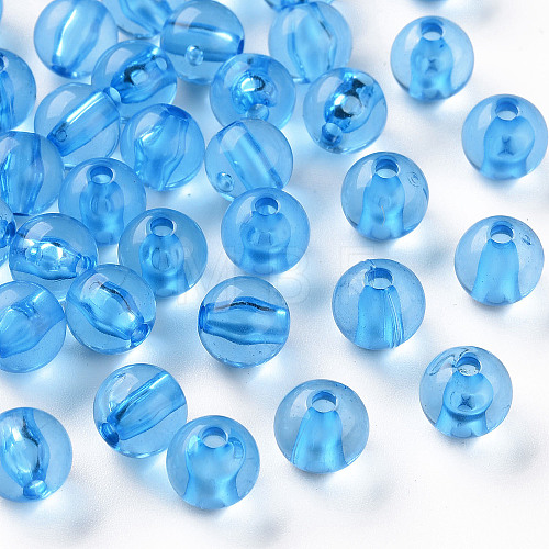 Transparent Acrylic Beads X-MACR-S370-A8mm-759-1