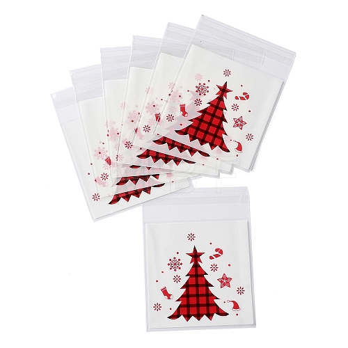 Christams Theme Plastic Bakeware Bag ABAG-F007-04C-1