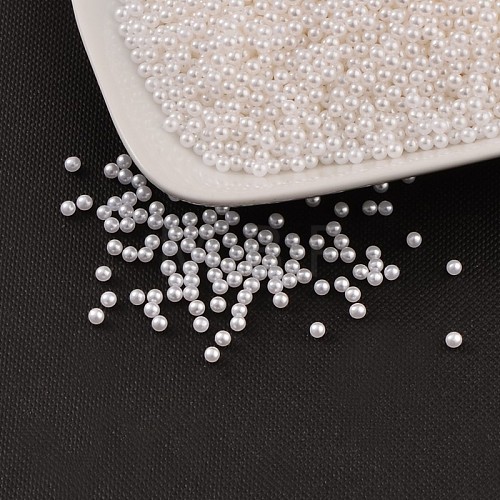 Imitation Pearl Acrylic Beads OACR-S011-4mm-Z9-1