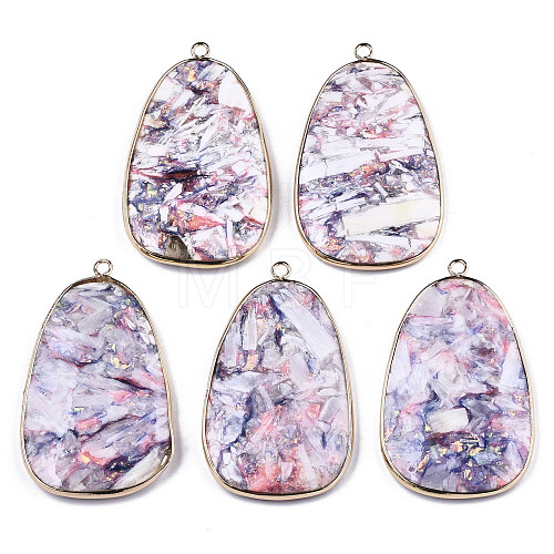 Synthetic Calcite Big Pendants G-R481-06A-1