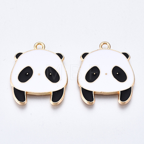 Alloy Enamel Pendants X-ENAM-S127-021-RS-1