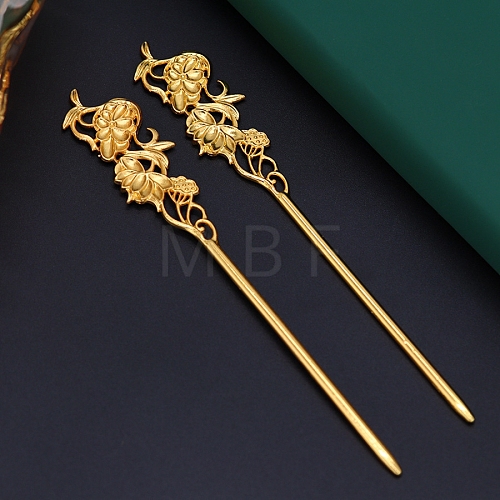 Alloy Hair Stick Findings PW-WG24642-02-1