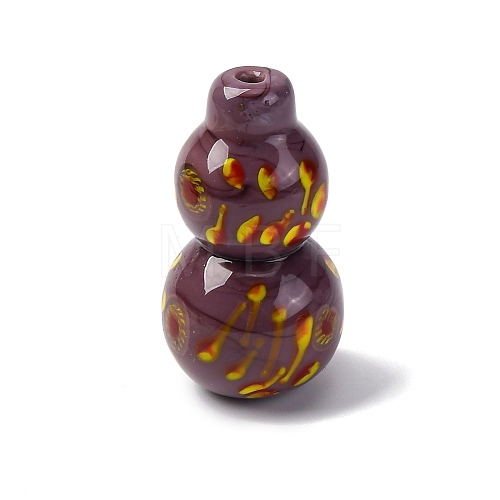 Handmade Lampwork Beads LAMP-Q005-08I-1