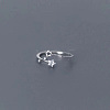 Alloy with Crystal Rhinestone Cuff Open Rings for Women FS-WG2A069-01-1