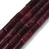 Dyed Natural Malaysia Jade Beads Strands G-C285-B01-01D-2