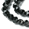 Natural Black Onyx Beads Strands G-K066-13-6mm-3