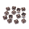 Tibetan Style Alloy Bead Caps X-RLF0893Y-1