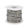 Tarnish Resistant 304 Stainless Steel Cable Chains CHS-R008-13-4