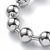 304 Stainless Steel Ball Chain Necklaces CHS-F009-01H-45cm-P-01-2