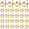 120Pcs Tibetan Style Alloy Toggle Clasps FIND-SP0001-21AG-1