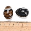 Natural Black Banded Agate(Dyed & Heated) Egg Stone GG-L654-H02-10-3