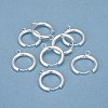 201 Stainless Steel Huggie Hoop Earring Findings STAS-P283-01G-S-2