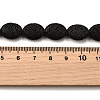 Dyed Natural Lava Rock Beads Strands G-A264-A02-01B-4