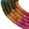 Dyed Natural White Jade Beads Strands G-H333-02D-5