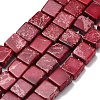 Dyed Natural Imperial Jasper Beads Strands G-F833-A01-01-3