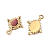 Natural Rhodonite Faceted Pendants GG-CBA50CD-07G-02-4