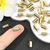 SHEGRACE Brass Slide On End Clasp Tubes XGRQ1R438-356G-5