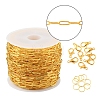 DIY Paperclip Chain Necklace Making Kit DIY-YW0005-34-1