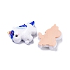 Opaque Cute Animal Resin Decoden Cabochons RESI-B024-02F-2