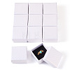 Rhombus Textured Cardboard Ring Gift Storage Boxes CON-TAC0001-07A-1