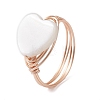 Natural Shell Finger Rings RJEW-TA00227-02-2