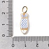 Printing 304 Stainless Steel Pendants STAS-K304-13B-G-3