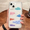 Colorful Clouds TPU Plastic Mobile Phone Cover PW-WGA90A0-18-2