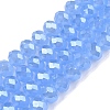 Electroplate Glass Beads Strands LS-EGLA-A044-J8mm-A03-1