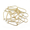 Brass Hoop Earrings KK-T032-012G-2