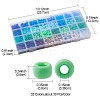 960Pcs 32 Style Transparent & Opaque Plastic Beads KY-YW0001-43-3