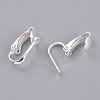 Brass Clip-on Earring Findings KK-Z007-30S-2