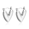 European and American Popular Internet Celebrity Stainless Steel Earrings PW-WG3205D-04-1