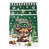 Christmas Deer Plastic  Packing Pouches Drawstring Bags ABAG-Q053-05A-2