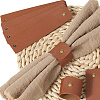 8Pcs Imitation Leather Napkin Rings AJEW-CL0005-39-7