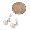 Natural Pearl Ear Studs EJEW-P286-23P-3