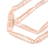 Natural Baroque Stick Pearl Keshi Pearl Beads Strands PEAR-N021-19-01B-4