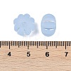 Frosted Transparent Acrylic Beads X1-OACR-P029-03B-01-4